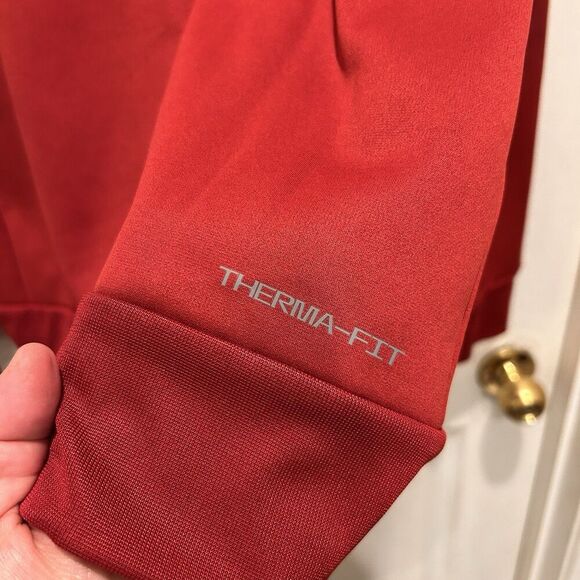 Nike Arizona Cardinals Sweatshirt Crewneck Red Womens Large Therma Fit On Field‎ - Picture 10 of 10